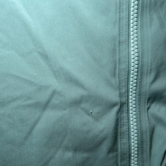 Lululemon Men’s Waterproof Full-Zip Rain Jacket-Medium Forest Green/Small - Picture 13 of 15